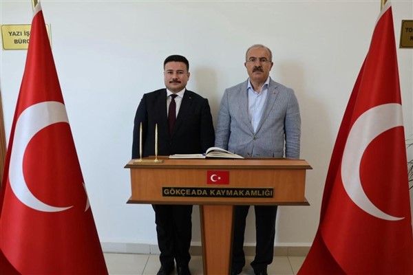 Çanakkale Valisi Toraman, Gökçeada’da