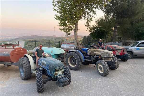 Mudanya’da yangın nöbeti başladı