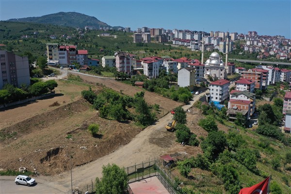 Ordu Büyükşehir’den Karacaömer’de altyapı çalışması