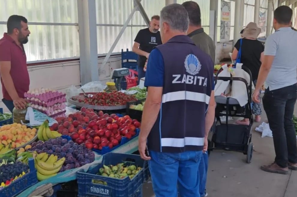 Tunceli Belediyesi’nden pazar yerinde zabıta denetimi