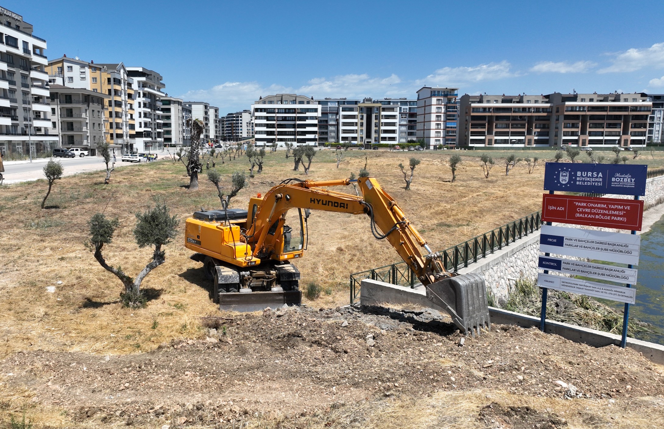 Bursa Büyükşehir Belediyesi’nden bölge parkı
