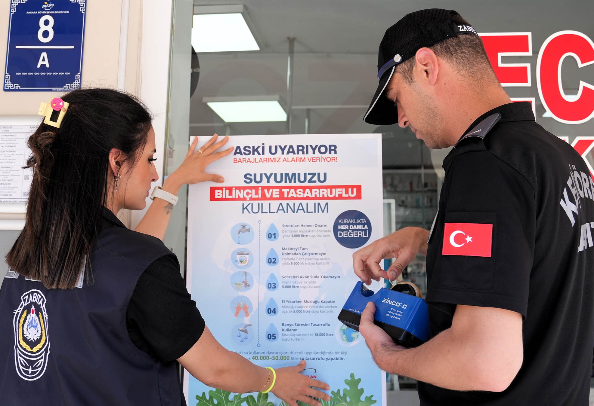 Keçiören Belediyesi’nden su tasarruf seferberliği