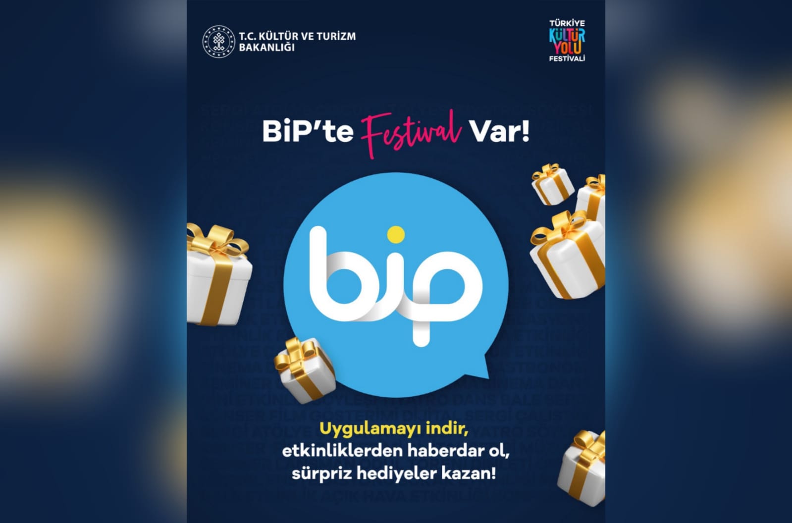 Türkiye Kültür Yolu Festivali’nin coşkusu, BİP’te yaşanıyor