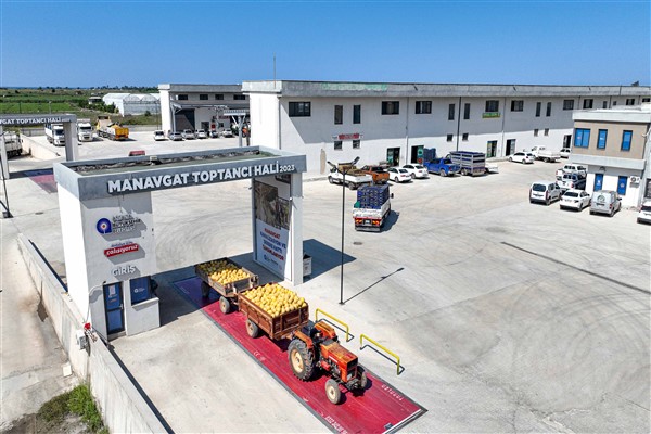 Manavgat Toptancı Hal Projesi tamamlandı