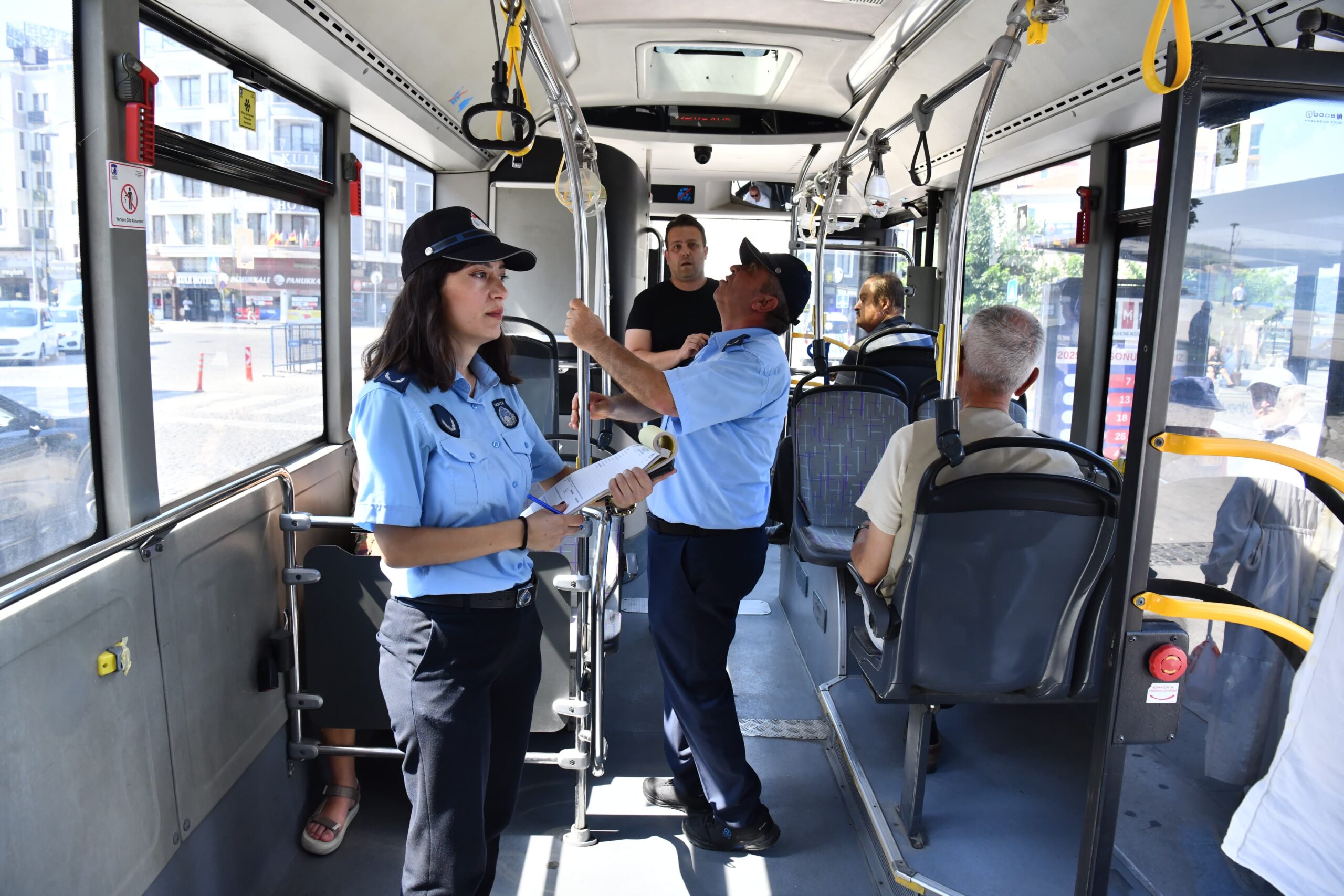 Çanakkale’de kent içi ulaşıma yönelik denetimler sürüyor