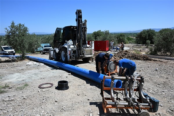 Manisa merkezde su kaynakları arttırılıyor