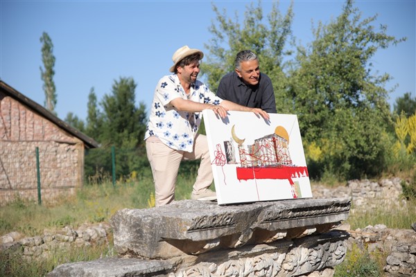 4. Arnica Art Land Sanat Çalıştayı Aizanoi Antik Kenti’nde gerçekleştirildi