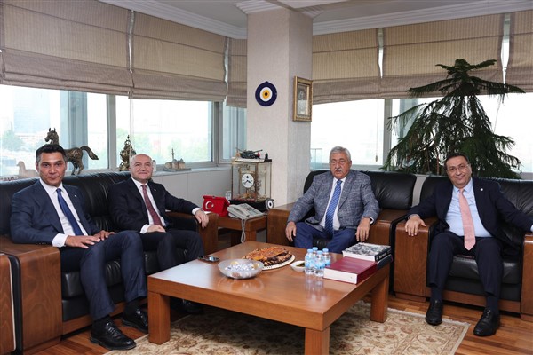 İYİ Parti heyetinden TESK ziyareti