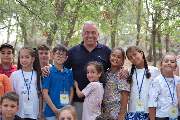 Başkan Özdemir, Nilüfer  yaz okulundaki çocuklarla bir araya geldi