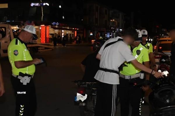 Erzincan’da motosiklet denetimi