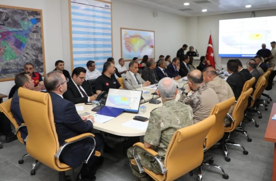 Kars’ta Yerel Düzey Masabaşı Tatbikatı gerçekleştirildi