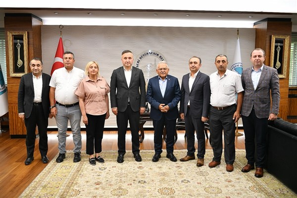 Kayseri l Emniyet Müdürü Esen’den Başkan Büyükkılıç’a ziyaret