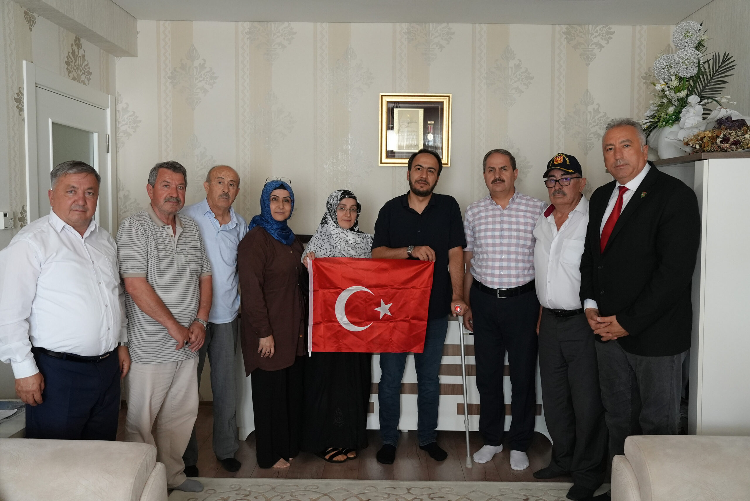 Konya Büyükşehir Belediyesi, 15 Temmuz gazilerini ziyaret etti