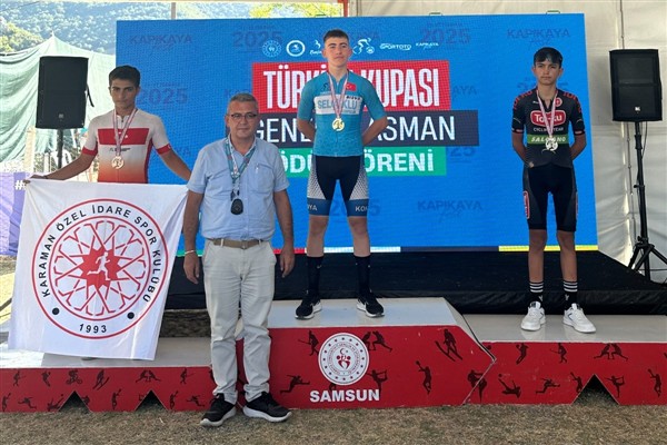 Karaman Özel İdare Spor Kulübü Bisiklet Takımı’ndan Samsun’da büyük başarı
