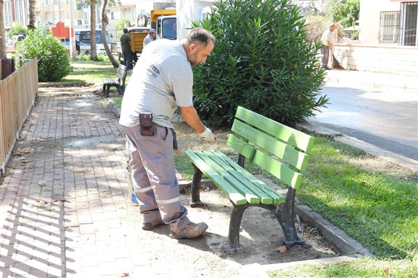 Kepez Belediyesi, ilçedeki parkları yeniliyor