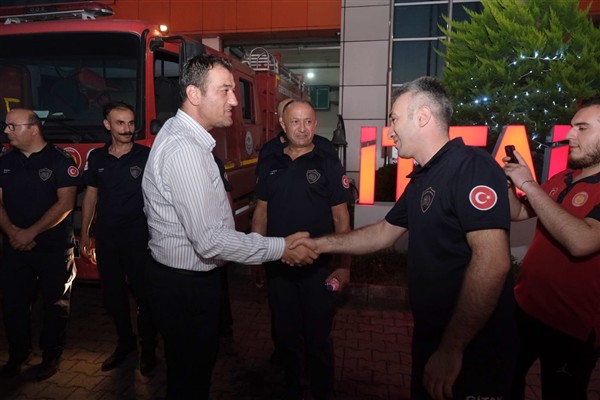 Giresun Belediyesi İtfaiye ekipleri, Karabük’te