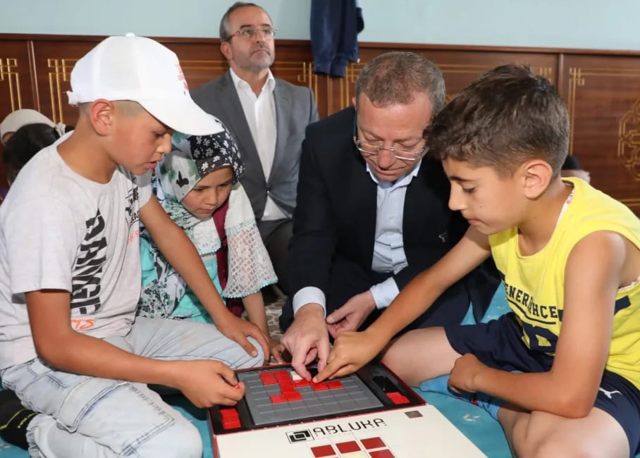 Vali Polat’tan yaz Kur’an kursuna ziyaret