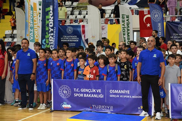 Osmaniye’de yaz spor okullarının açılış töreni gerçekleşti