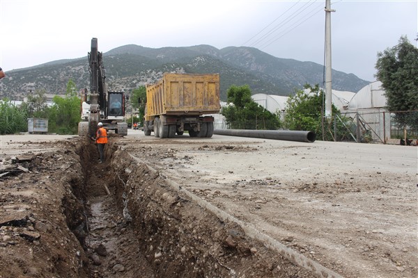 Finike, Demre ve Kaş’a 68 milyon liralık altyapı yatırımı