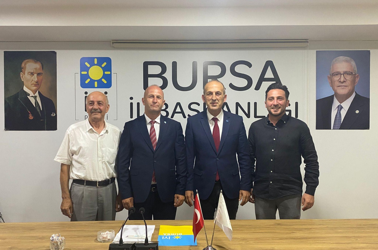 Bülent Bakış, İYİ Parti Orhangazi İlçe Başkanlığı görevini devraldı