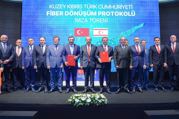 Türkiye Kıbrıs arasındaki protokol ile KKTC’deki fiberleşmeyi ‎Türk Telekom sağlayacak