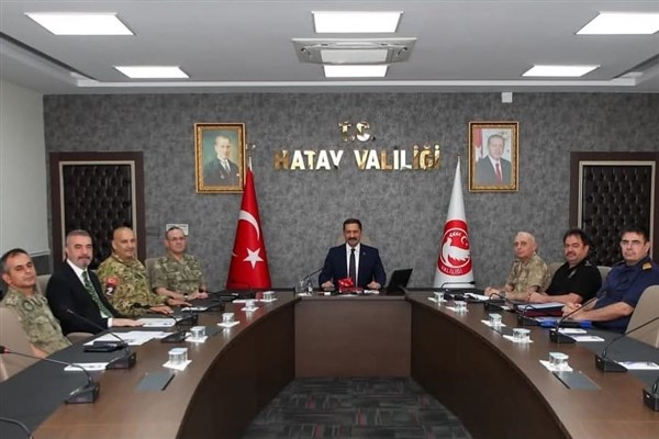 Hatay’da il güvenliği masaya yatırıldı