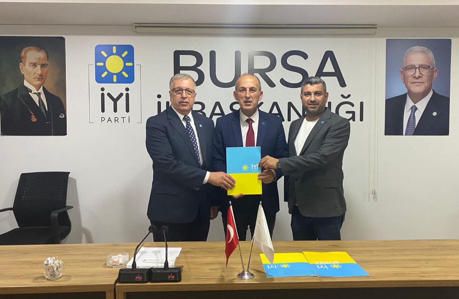 İYİ Parti Gemlik İlçe Teşkilatı’nda görev değişimi