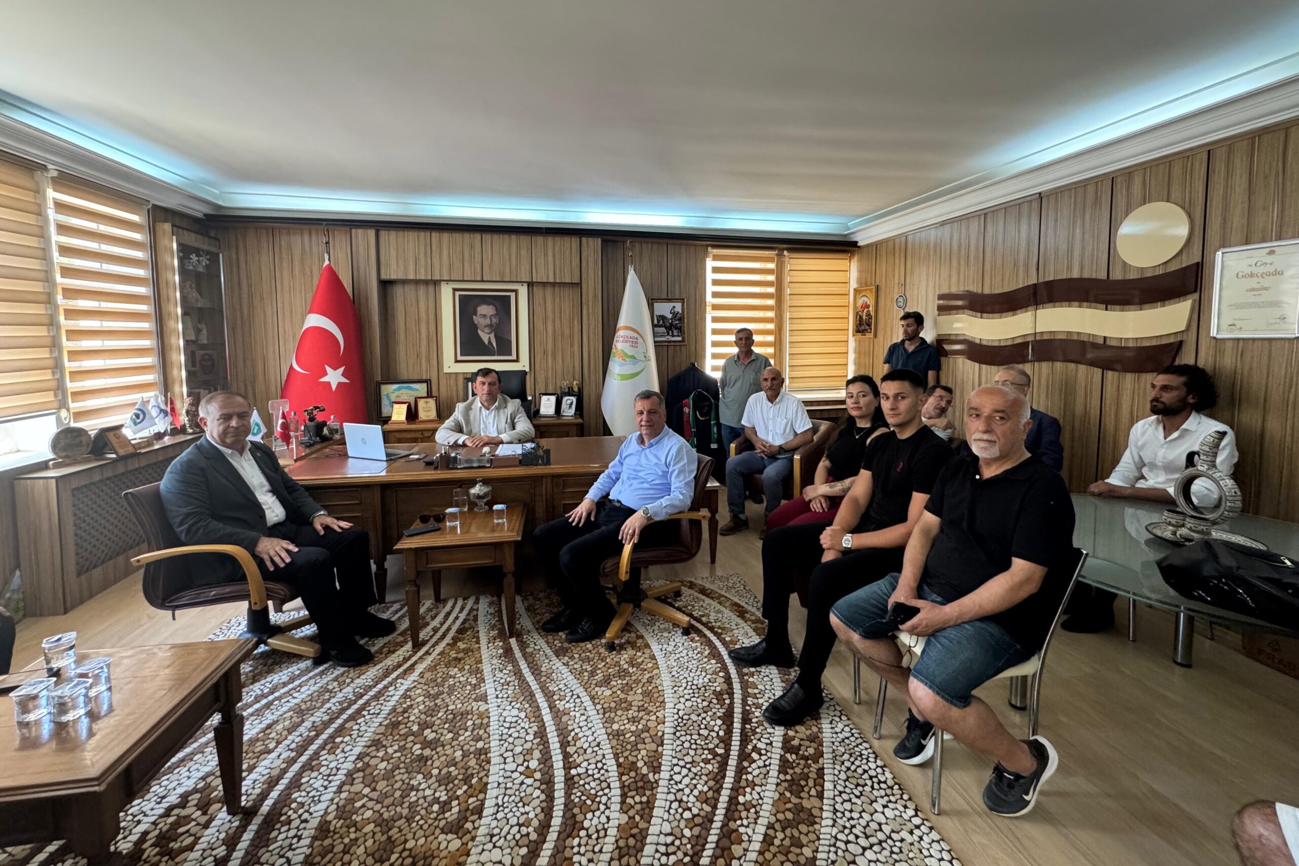 CHP’den Gökçeada’ya ziyaret