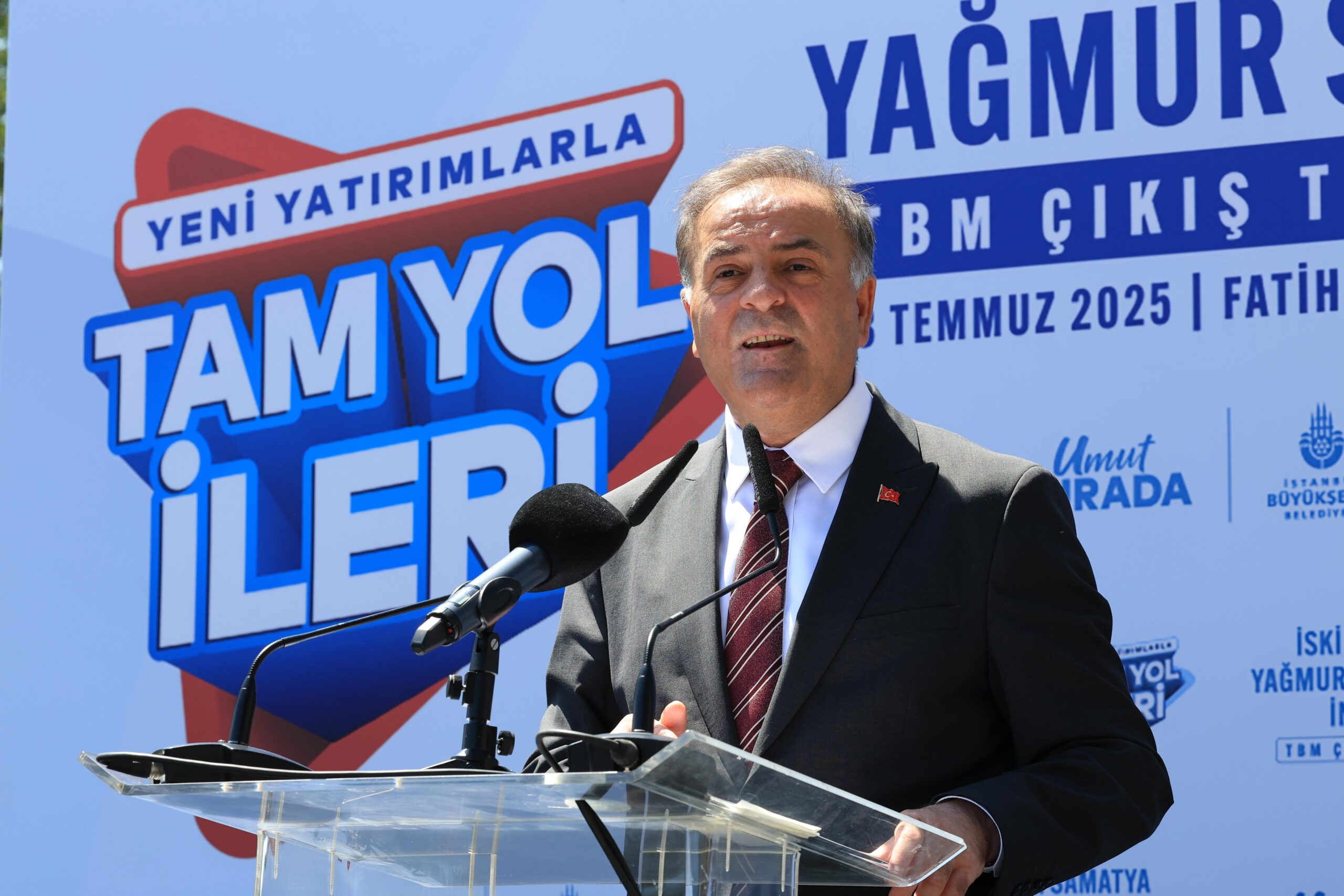 İBB Başkanvekili Aslan: Samatya Yağmursuyu Tüneli projesinde sona yaklaşılıyor