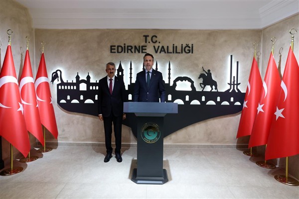 Bakan Bayraktar’dan Edirne Valiliğine ziyaret