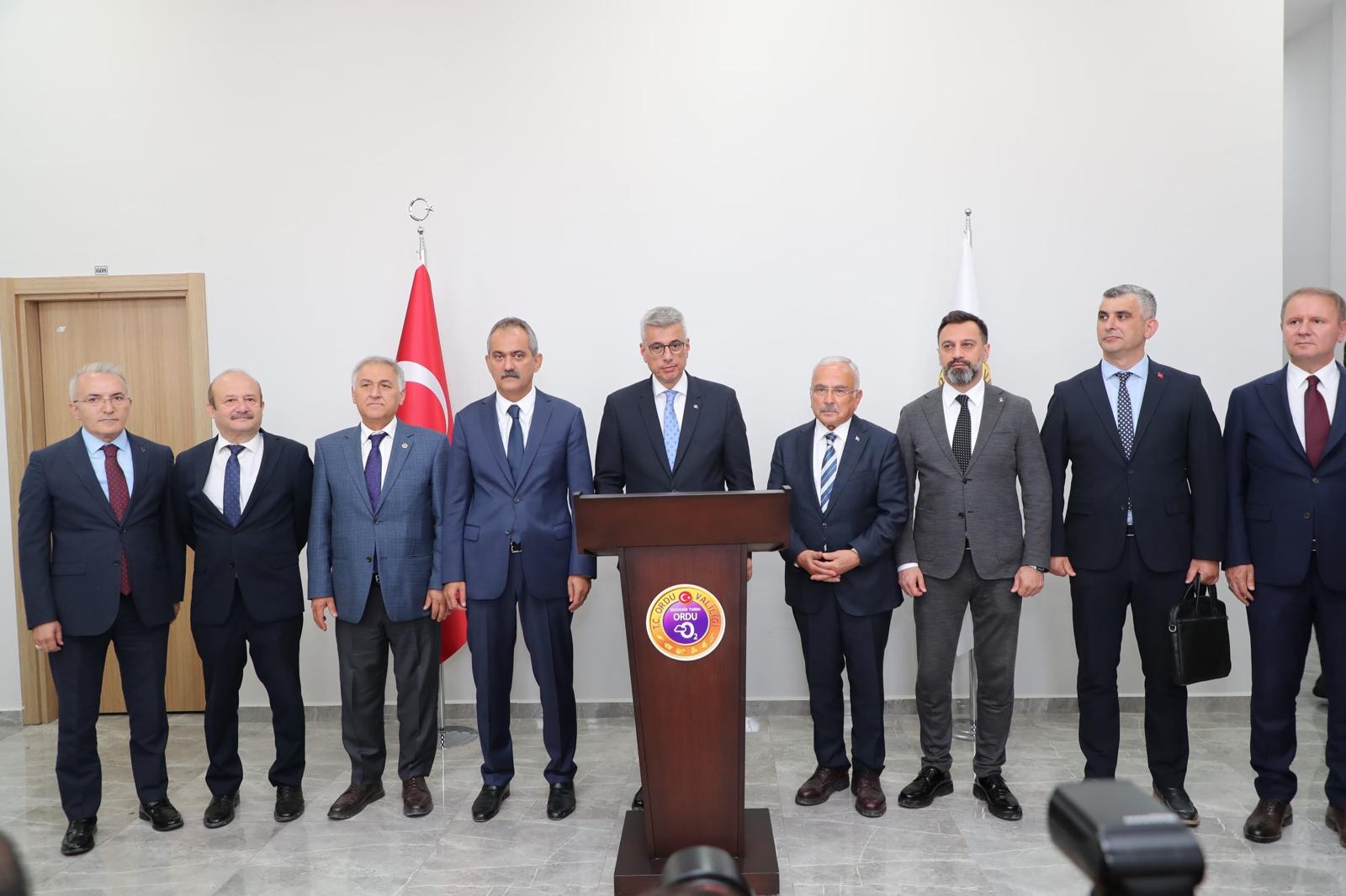 Bakan Memişoğlu Ordu’da