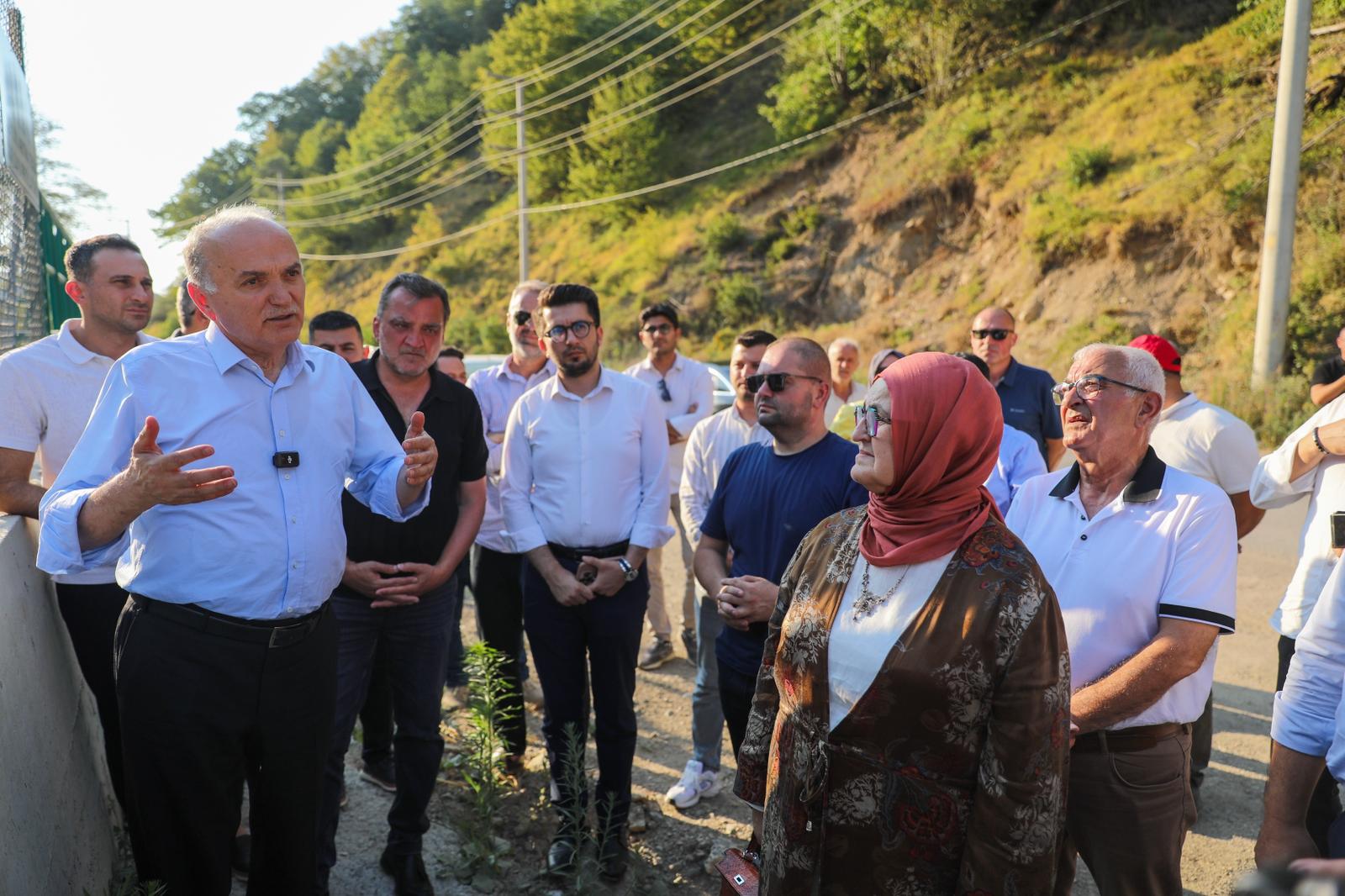 Başkan Özlü, içme suyu yatırımlarını yerinde inceledi
