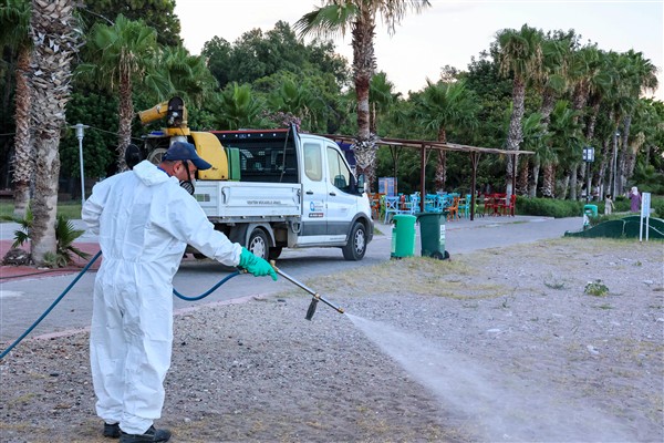Antalya’da vektörle mücadele çalışmaları sürüyor