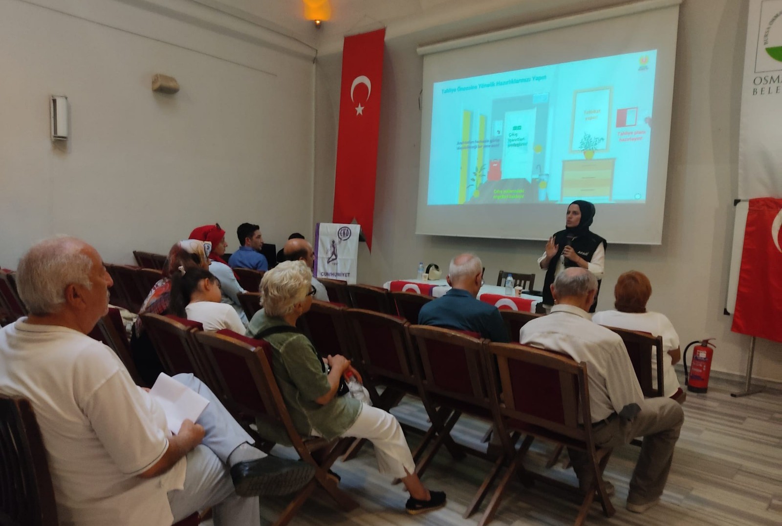 Cumhuriyet Kadınları Derneği ve AFAD’tan iş birliği