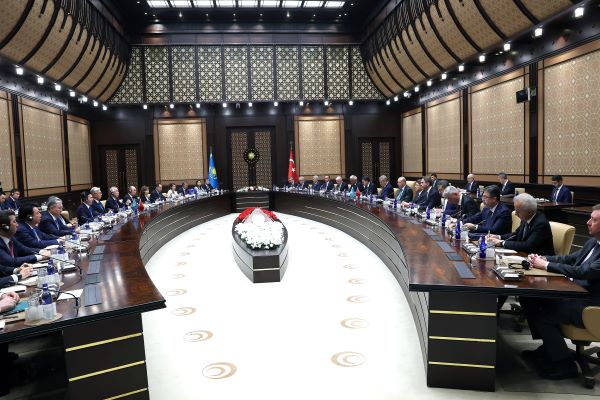 Türkiye-Kazakistan Yüksek Düzeyli Stratejik İş Birliği Konseyi 5’inci toplantısı yapıldı