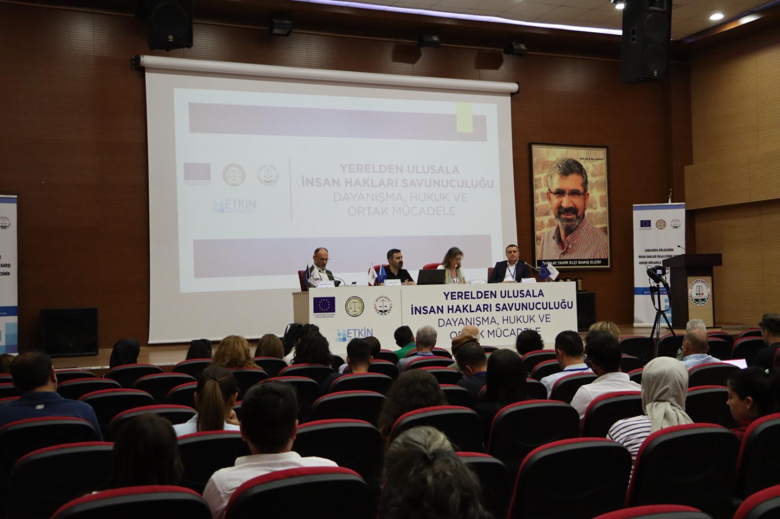 “Yerelden Ulusala İnsan Hakları Mücadelesi” Şanlıurfa’da masaya yatırıldı