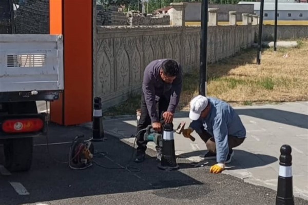 Ağrı’da kent içi trafikte güvenli adımlar atılıyor