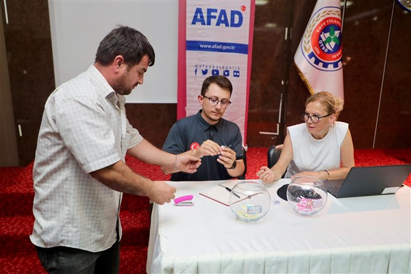 Ünye Yunus Emre Afet Konutları Kura Çekim ve Anahtar Teslim Töreni yapıldı