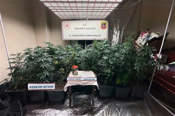 Sakarya’da uyuşturucu operasyonu: 1 tutuklama