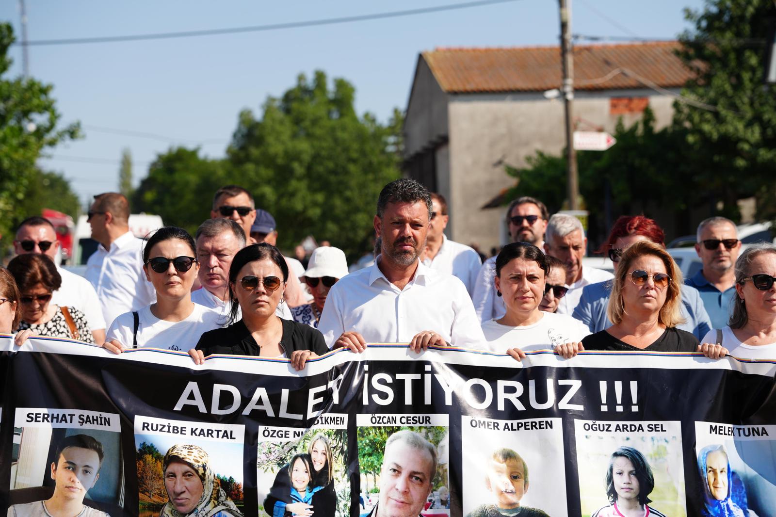 Çorlu tren kazasında hayatını kaybeden vatandaşlar anıldı
