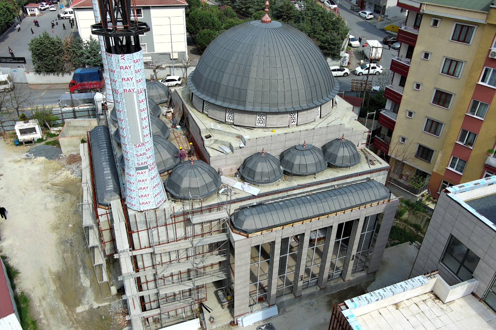 Ayazma Camii ve Külliyesi’nde çalışmalar sürüyor