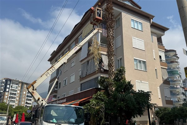 Alanya Belediyesi ve AEDAŞ’dan yangın riskine karşı önlem