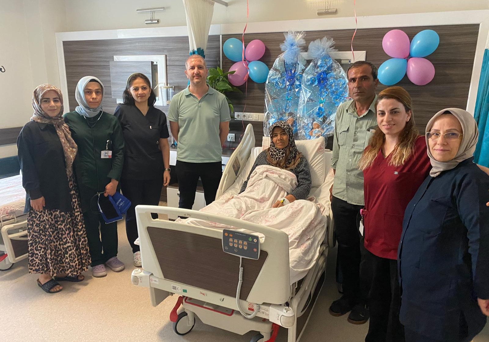 Birecik Devlet Hastanesi’nde 53 yaşında ikiz gebelik başarıyla sonuçlandı