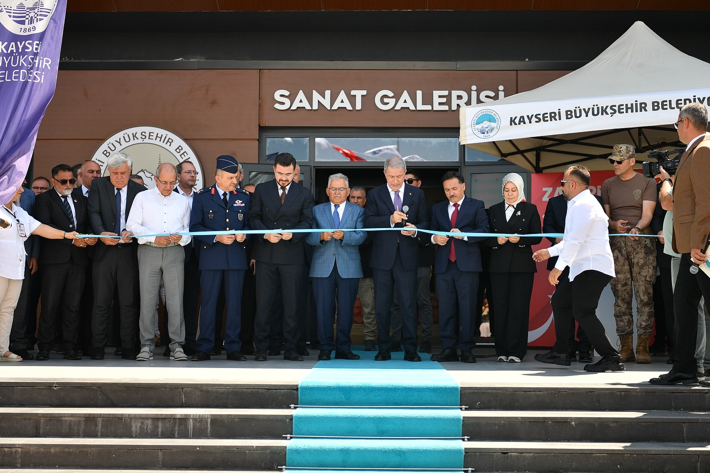 Kayseri’de Zaferin Adı Türkiye sergisi açıldı