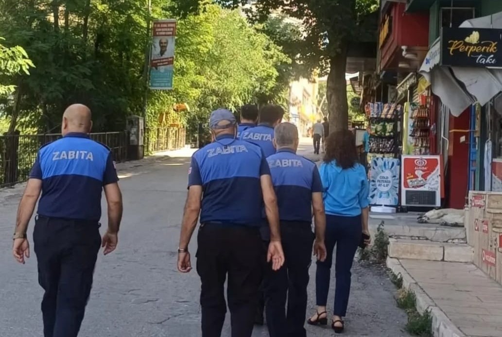 Tunceli’de zabıta haftaya denetimle başladı