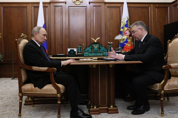 Putin, Stavropol Krai Valisi Vladimirov ile görüştü