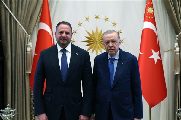 Cumhurbaşkanı Erdoğan, Ukrayna Devlet Başkanlığı Ofisi Başkanı Yermak’ı kabul etti