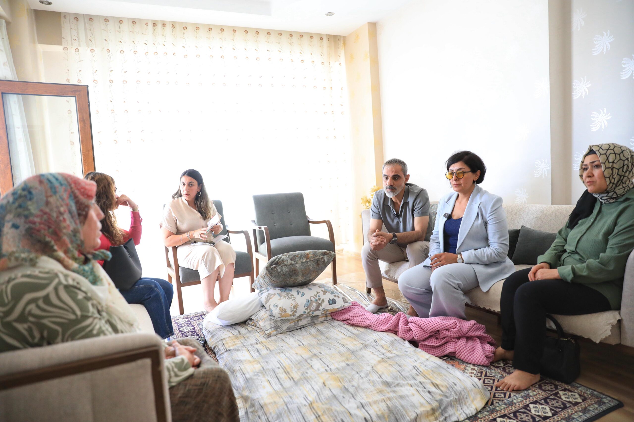 Eş Başkanlar, Evde Bakım Birimi’nin periyodik çalışmasına katıldılar