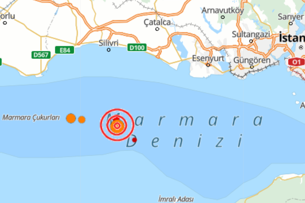 İstanbul’da deprem
