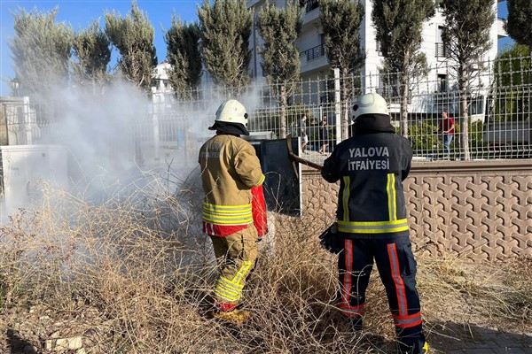 Yalova İtfaiyesi’nden 6 ayda 792 olaya müdahale